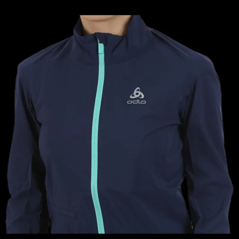 Odlo Tyfoon Jacket Blue Blå Hot