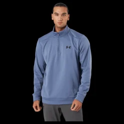 Online Under Armour Ua Armour Fleece 1/4 Zip Aurora Purple Blå