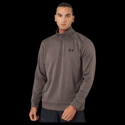 Discount Under Armour Ua Armour Fleece 1/4 Zip Fresh Clay Grå