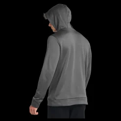 Under Armour Ua Armour Fleece Hoodie Castlerock Grå Best