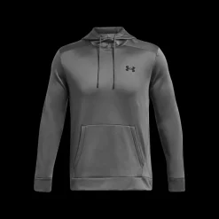 Under Armour Ua Armour Fleece Hoodie Castlerock Grå Best