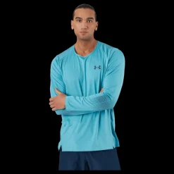 Sale Under Armour Ua Armourprint Ls Glacier Blue Turkos