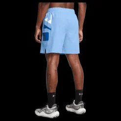 Under Armour Ua Baseline Woven Short Horizon Blue Blå Sale