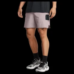 New Under Armour Ua Baseline Woven Short Tetra Gray Beige