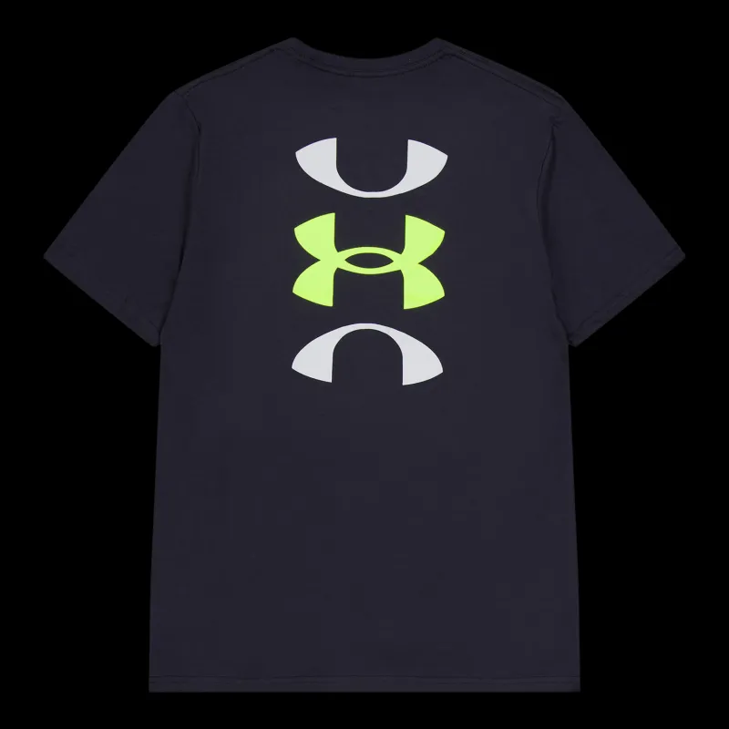 Under Armour Ua Bball Logo Court Ss Black Svart