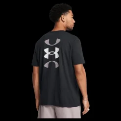 Under Armour Ua Bball Logo Court Ss Black Svart Outlet