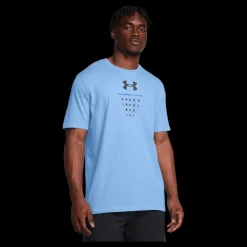 Under Armour Ua Bball Net Icon Ss Horizon Blue Blå Sale