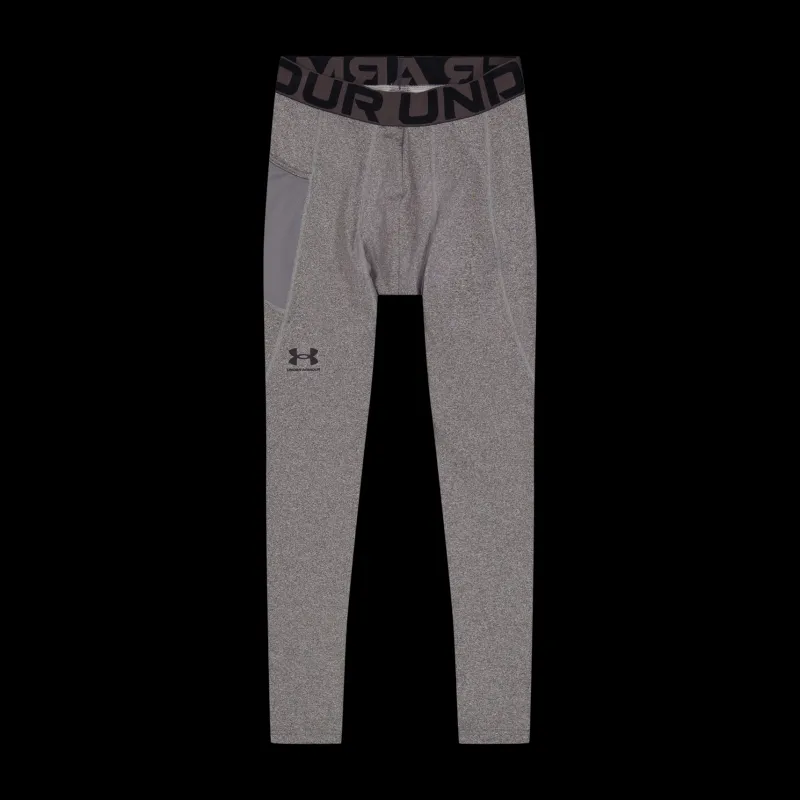 Under Armour Ua Cg Armour Leggings Charcoal Light Heather Grå Outlet