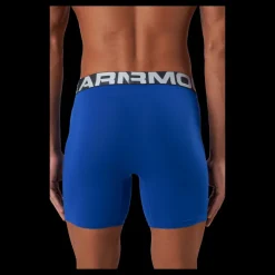 Under Armour Ua Charged Cotton 6in 3 Pack Royal Blå Discount