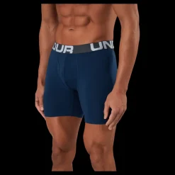 Under Armour Ua Charged Cotton 6in 3 Pack Royal Blå Discount
