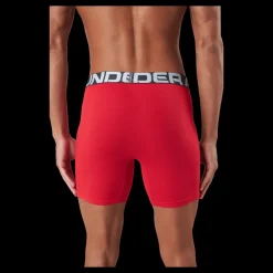 Outlet Under Armour Ua Charged Cotton 6in 3 Pack Red Röd
