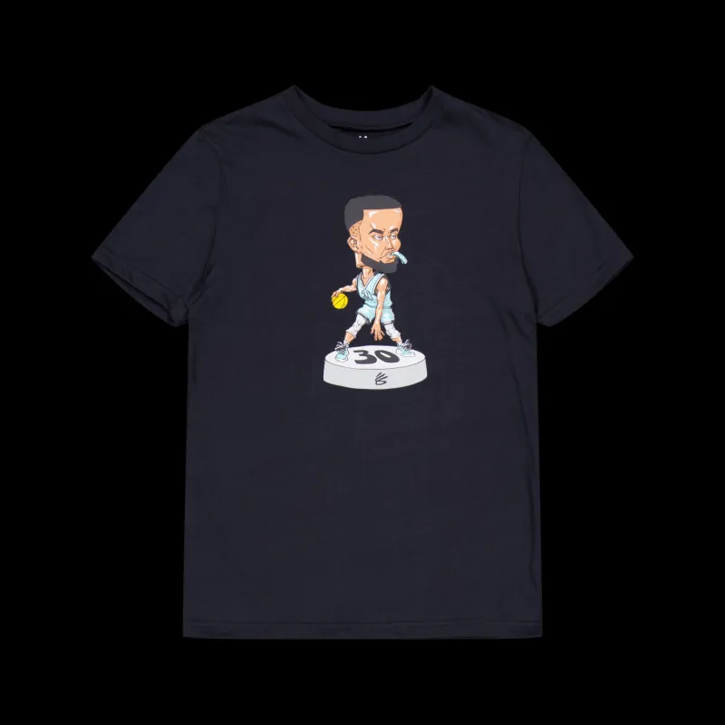 Clearance Under Armour Ua Curry Bobblehead Ss Black Svart
