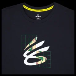 Under Armour Ua Curry Camp Ss Black Svart New