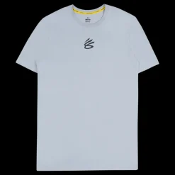 Under Armour UA Curry Logo Ss Mod Grå Best