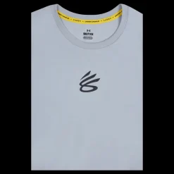 Under Armour UA Curry Logo Ss Mod Grå Best