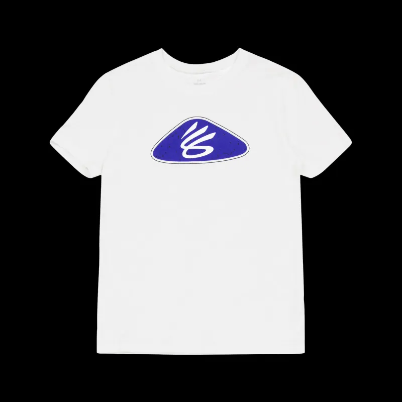 Best Under Armour Ua Curry Logo Ss White Vit