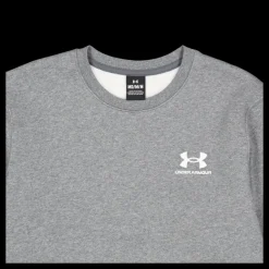 Hot Under Armour Ua Essential Fleece Crew Pitch Gray Grå
