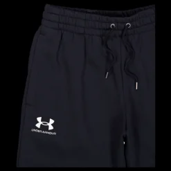 Discount Under Armour Ua Essential Fleece Shorts Black Svart