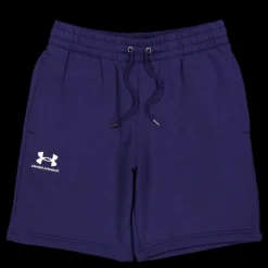 Under Armour Ua Essential Fleece Shorts Midnight Navy Blå