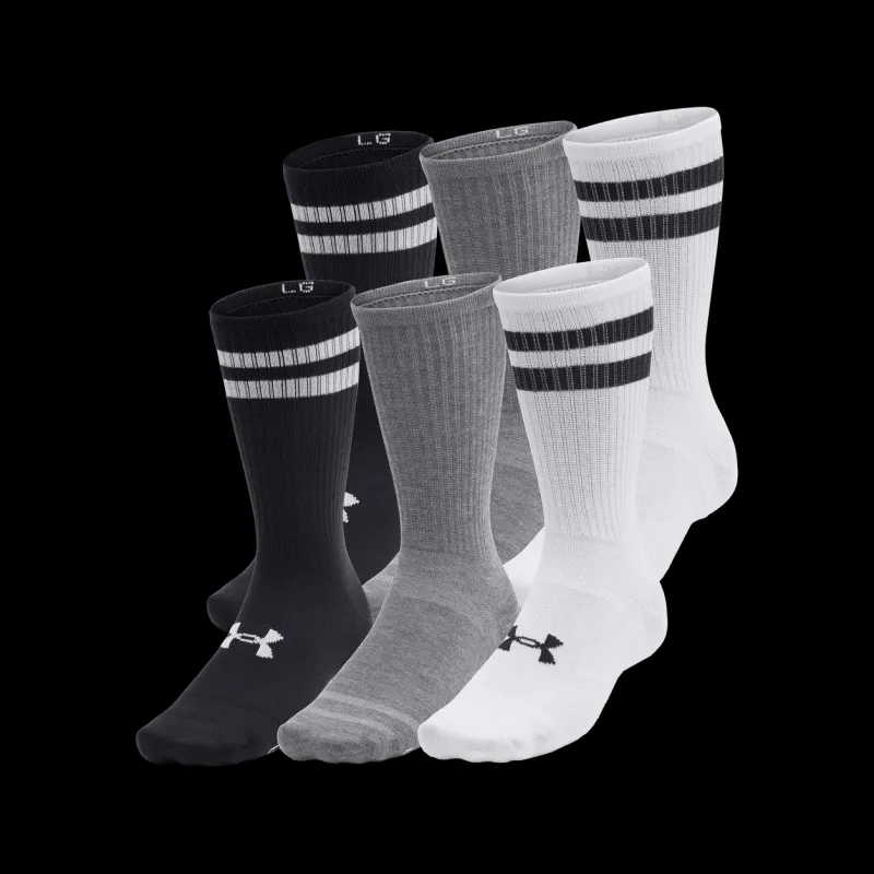 Best Under Armour Ua Essential 6pk Crew Mod Gray Grå