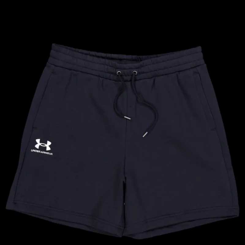 Under Armour Ua Essl Flc Relax Bf Short Black Svart Hot