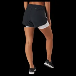 New Under Armour Ua Fly By Elite 2-in-1 Short Black Svart
