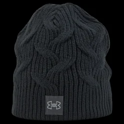 Under Armour Ua Halftime Cable Knit Black Svart Online