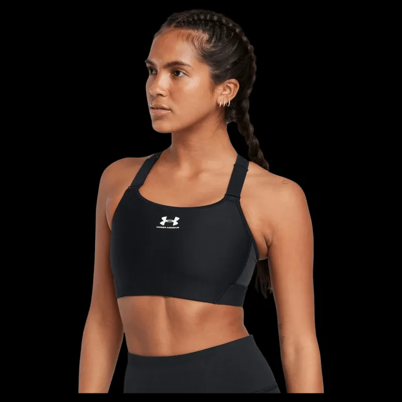 New Under Armour Ua Heatgear High Black Svart