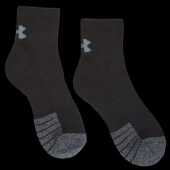 Clearance Under Armour UA Heatgear Quarter 3pk Svart