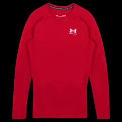 Under Armour UA HG Armour Comp Ls Röd Best