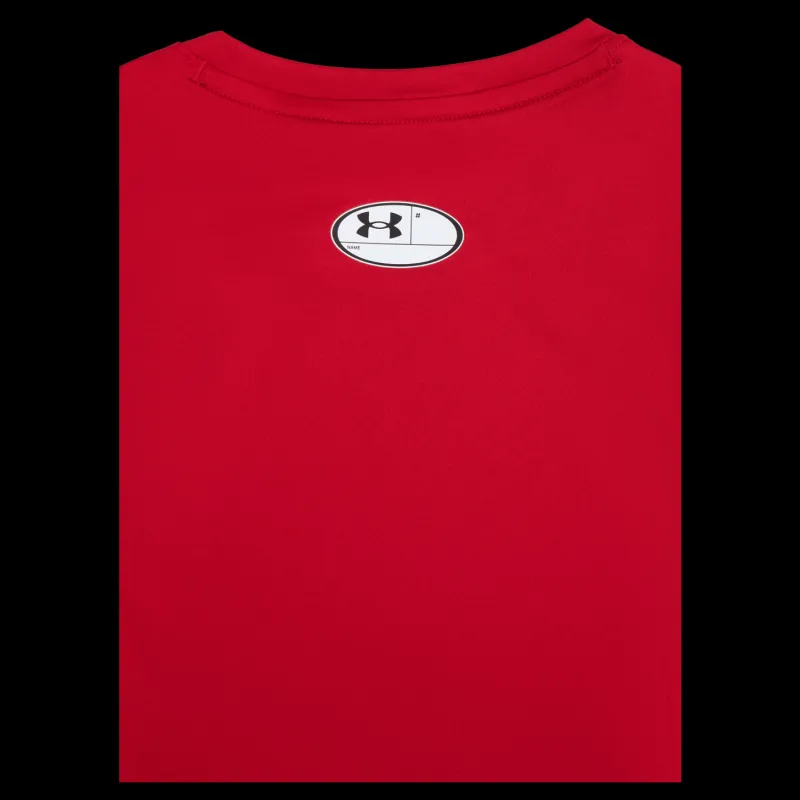 Under Armour UA HG Armour Comp Ls Röd Best