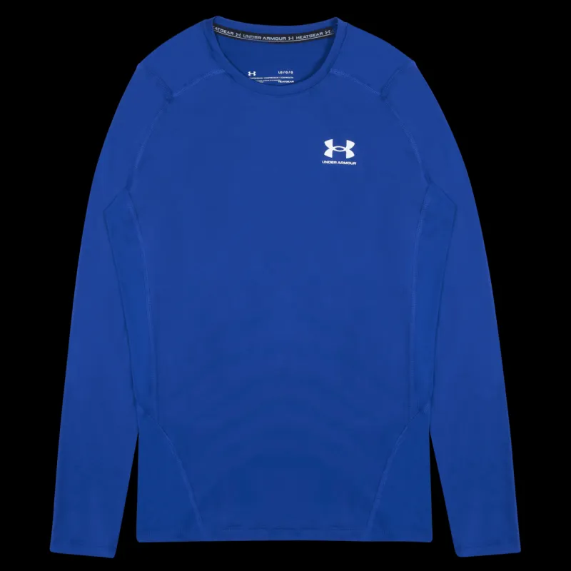 Hot Under Armour UA Hg Armour Comp LS Blå
