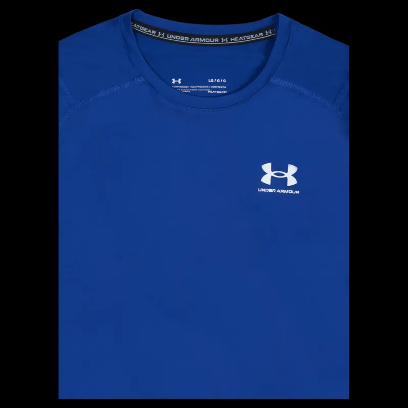 Hot Under Armour UA Hg Armour Comp LS Blå