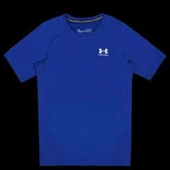 Online Under Armour UA Hg Armour Comp Ss Royal Blå