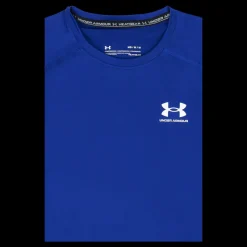 Online Under Armour UA Hg Armour Comp Ss Royal Blå