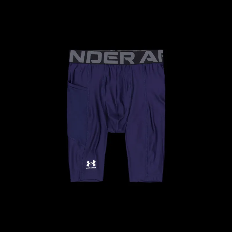 Under Armour Ua Hg Armour Lng Shorts Midnight Navy Blå Clearance