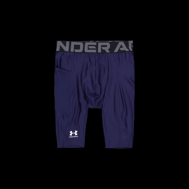 Under Armour Ua Hg Armour Lng Shorts Midnight Navy Blå Clearance