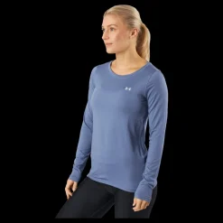 New Under Armour Ua Hg Armour Long Sleeve Aurora Purple Blå