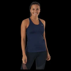 Discount Under Armour Ua Hg Armour Racer Tank Midnight Navy Blå