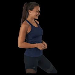 Discount Under Armour Ua Hg Armour Racer Tank Midnight Navy Blå