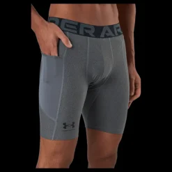 Under Armour Ua Hg Armour Shorts Carbon Heather Grå Clearance