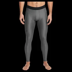 New Under Armour Ua Hg Isochill Leggings Castlerock Svart