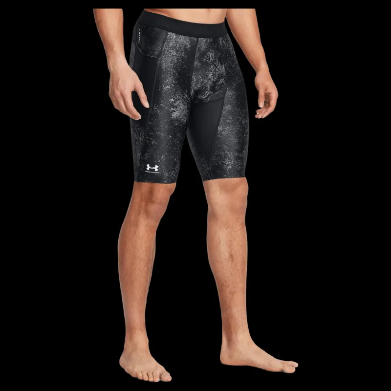 Under Armour Ua Hg Isochill Prtd Lg Sts Black Svart Hot