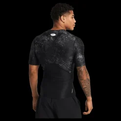 Under Armour Ua Hg Isochill Prtd Ss Black Svart