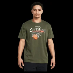 Under Armour Ua M Hw Hoops Certified Ss Marine Od Green Grön Hot