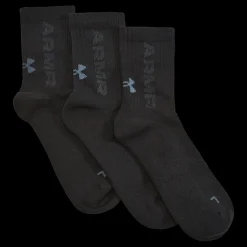 Under Armour UA 3-Maker 3pk Mid-Crew Svart Best