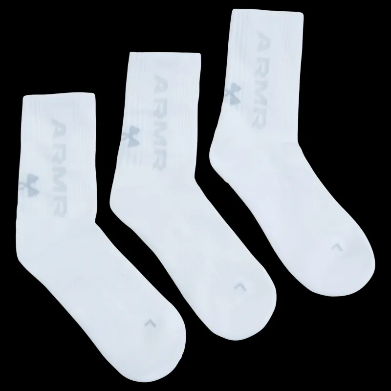 Hot Under Armour UA 3-Maker 3pk Mid-Crew Vit
