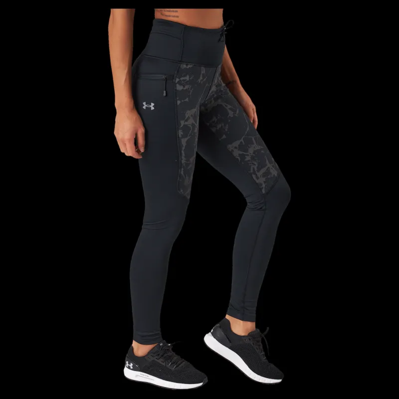 Under Armour Ua Outrun The Cold Tight Ii Black Svart Outlet