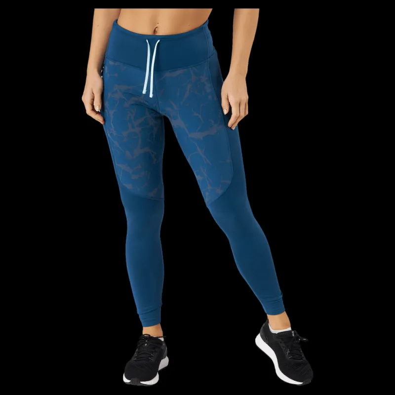 Under Armour Ua Outrun The Cold Tight Ii Petrol Blue Blå