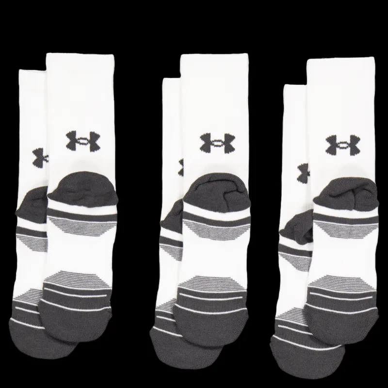 Clearance Under Armour Ua Performance Tech 3pk Crew White Vit